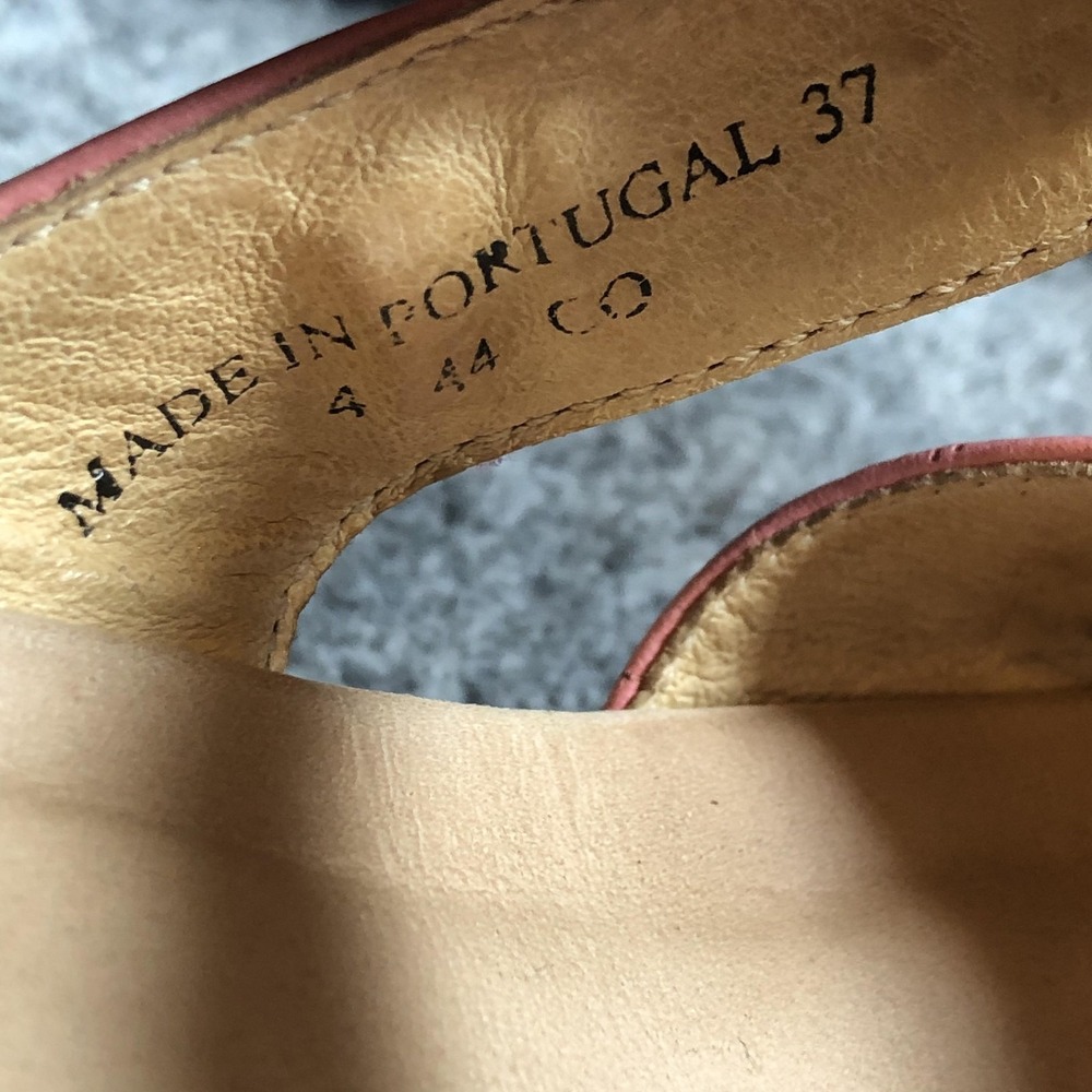 Dansko Sandals Womens 6.5 Pink Leather Slide Wedge Buckle Comfort Casual Shoes - Picture 11 of 16